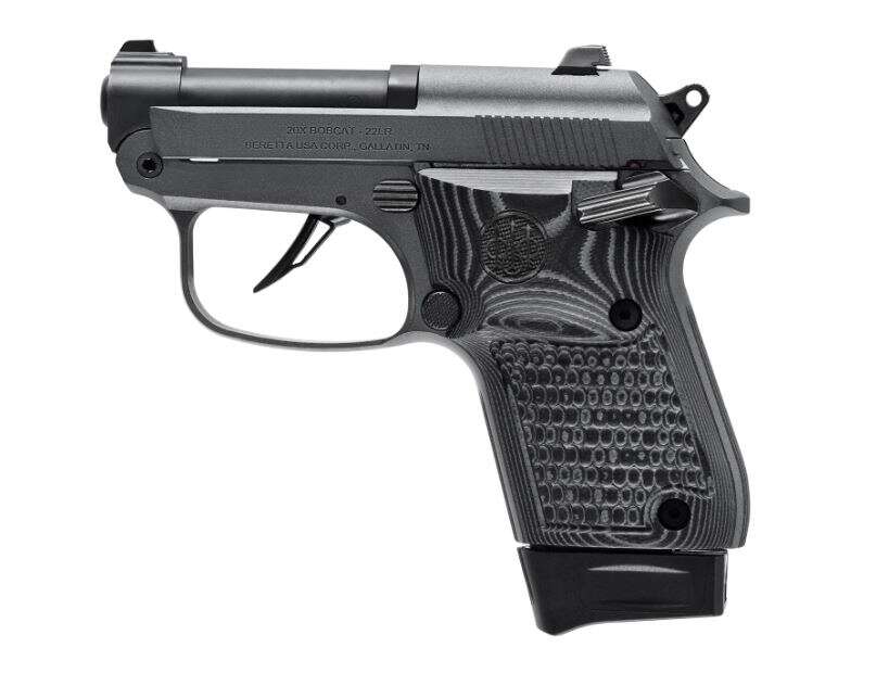 Handguns Beretta 2.40" 22LR BER J20X22R8M2  20X BOBCAT  22LR      2.4 8R BK/SV