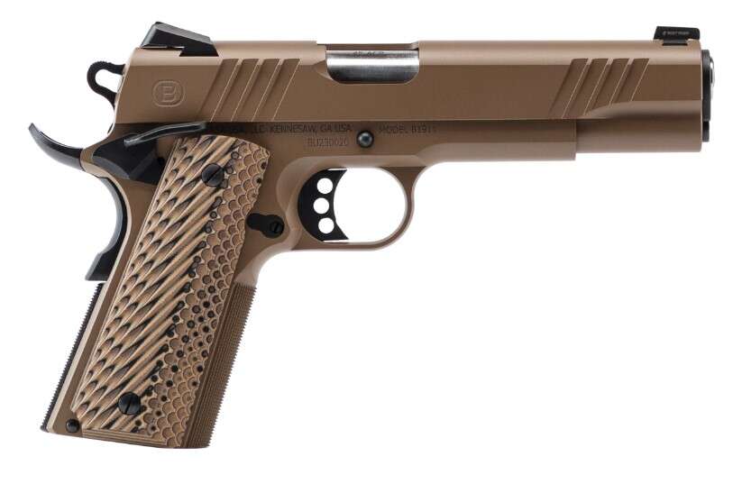 Handguns Bersa Bersa 1911 45ACP BERSA 1911 45ACP 5" FDE 8+1 • VZ GRIPS | NIGHT SIGHTS