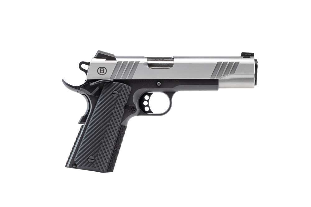 Handguns Bersa Bersa 1911 45ACP BERSA 1911 45ACP 5" SS/BLK 8+1 • VZ GRIPS | NIGHT SIGHTS • Model: Bersa 1911