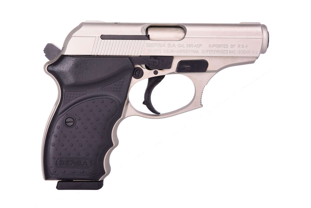 Handguns Bersa Thunder 380 Concealed Carry 380ACP THUNDER 380 NICKEL 380ACP CC • THUN380NKLCC • Model: Thunder 380 Concealed Carry