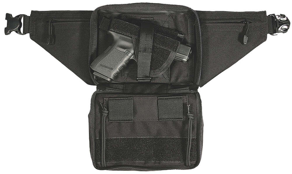 Soft Gun Cases Blackhawk Concealed Weapon BH CONCEL WPN FANNYPACK MED BLK • Model: Concealed Weapon