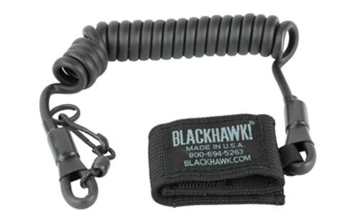 Holsters Blackhawk Coil BH TACT PSTL LANYARD/SWIVEL BLK