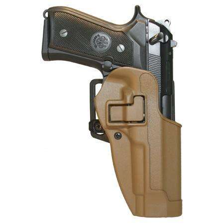 Holsters Blackhawk Ready Series CQC SERPA COYOTE TAN LH BERETTA 92 & 96