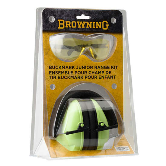 Safety Protection Browning ZPAP M70 BRO RANGE KIT JUNIOR GREEN MUFFS PLUGS GLASSE • Model: ZPAP M70