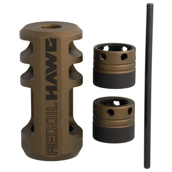 Barrels Choke Tubes Browning ZPAP M70 BRO SPORTER RECOIL HAWG MUZZLE BRAKE BRONZE