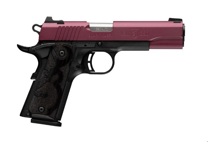 Handguns Browning Black Label 380ACP BRN 1911 380ACP 4.25" 10RD BLK CHERY • Model: Black Label