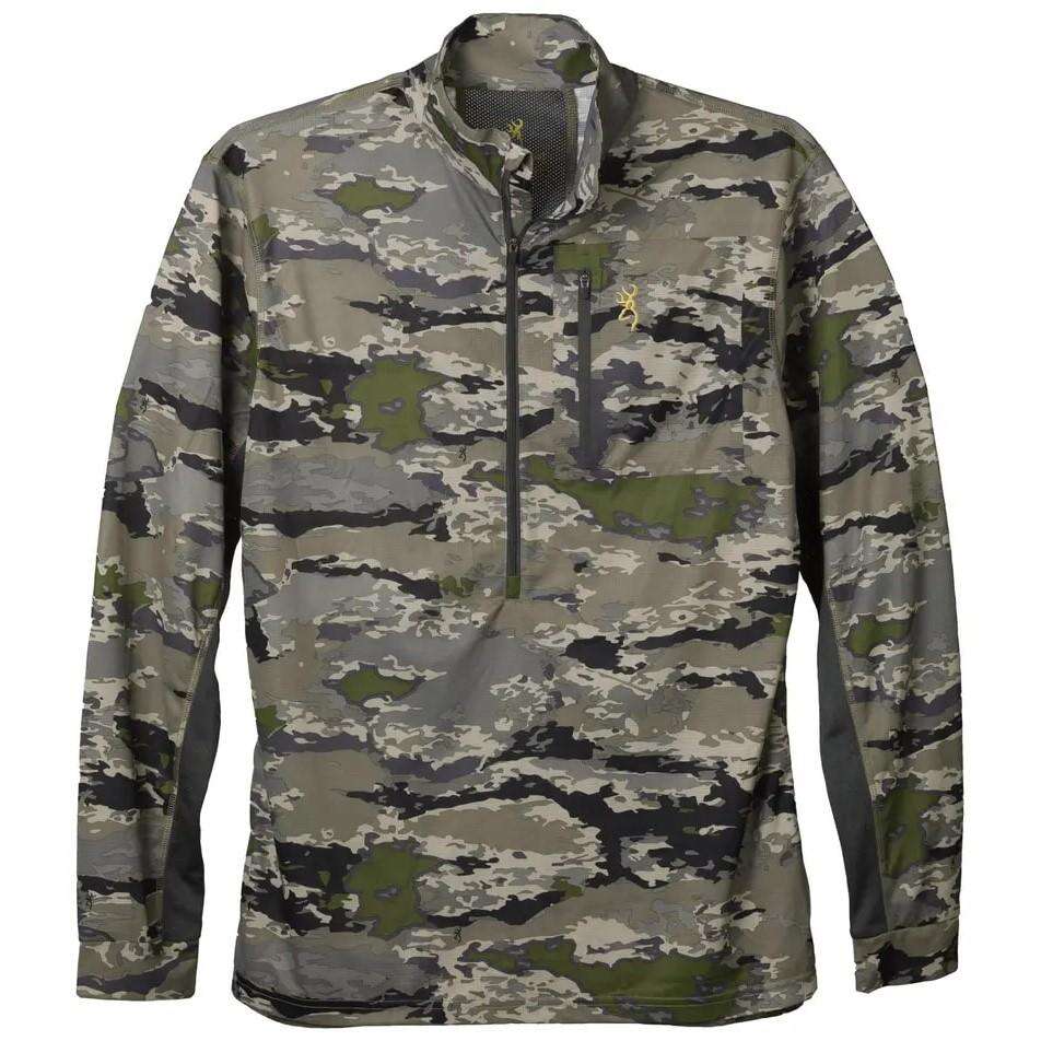 Clothing Browning Ready Series SHT EARLY SEASON 3/4 ZIP OVIX S