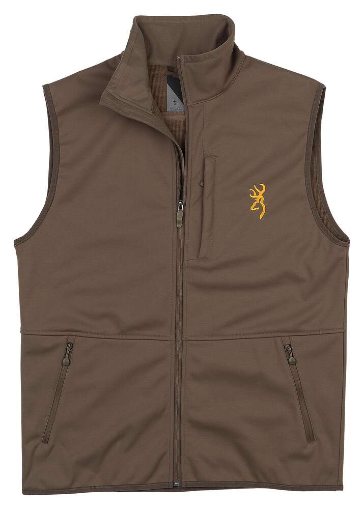 Clothing Browning Ready Series Browning SOFTSHELL VEST MAJOR BROWN S