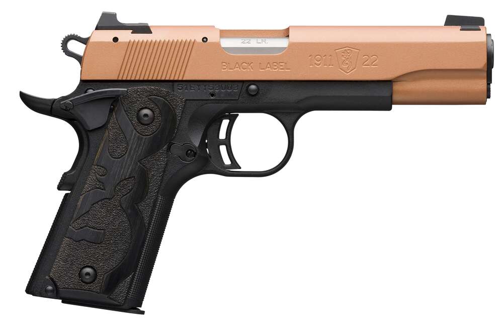 Handguns Browning 1911 22 22LR BRN 1911-22 BL COPPER 22LR 8R