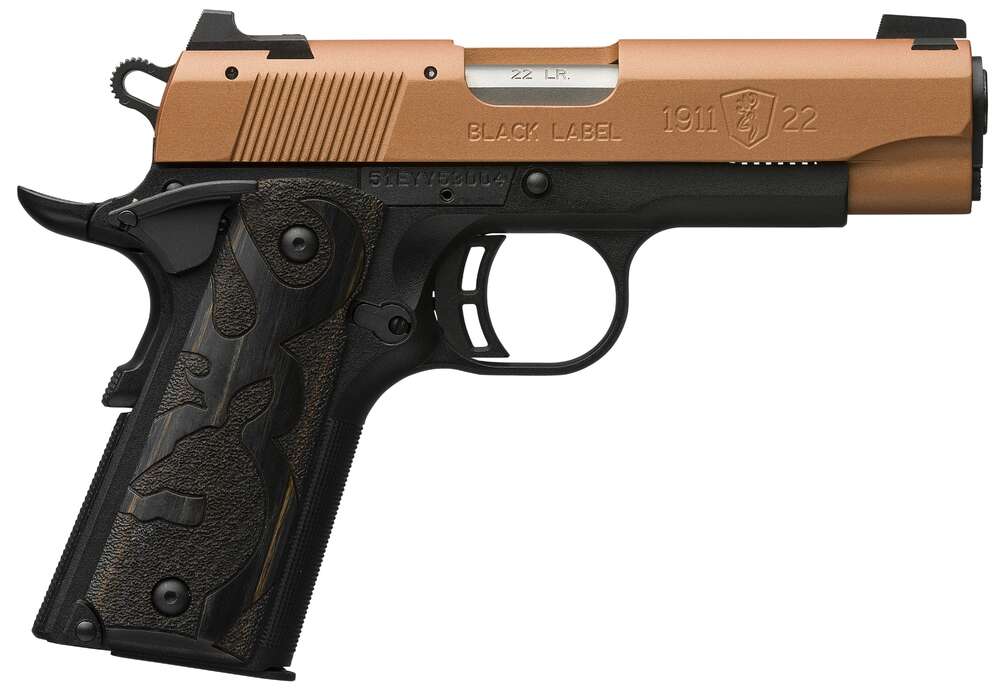 Handguns Browning 1911 22 22LR BRN 1911-22 BL COP CMP 22LR 8R