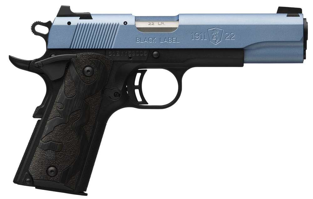 Handguns Browning 1911 22 22LR BRN 1911-22 BL BLUE 22LR 8R