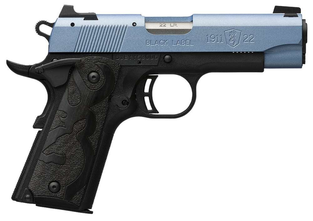 Handguns Browning 1911 22 22LR BRN 1911-22 BL BLU CMP 22LR 8R