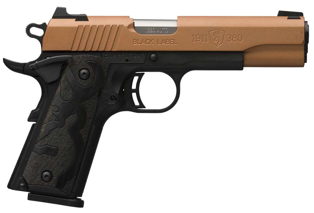 Handguns Browning 1911 380 380AUTO BRN 1911-380 BL COPPER 380 8R