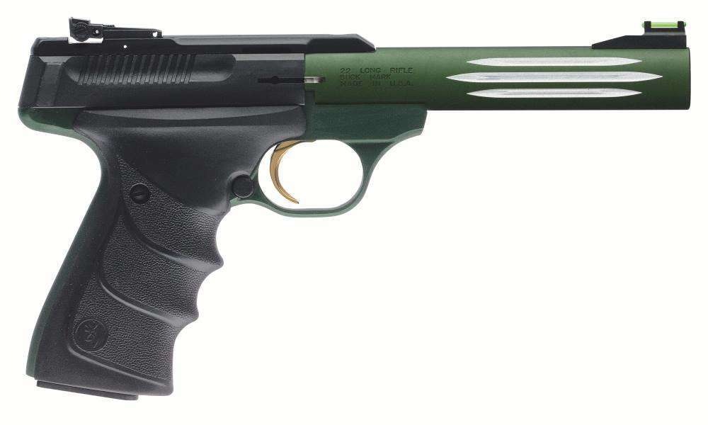 Handguns Browning Buck Mark Lite Green URX 22LR BUCKMARK LT GRN 22LR 5.5" •  • Model: Buck Mark Lite Green URX