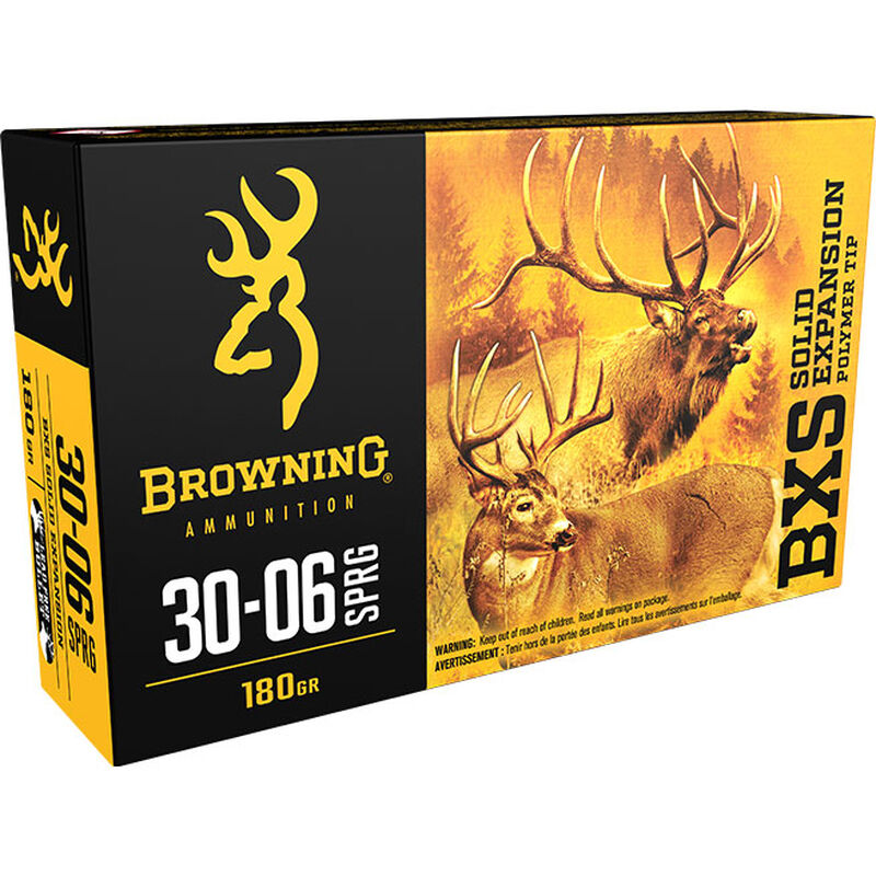 Ammunition Browning 3022 ft lbs 30 06 BRNA B192430061    3006   180 LF   BGGM/DEER 20/10 • Model: 3022 ft lbs