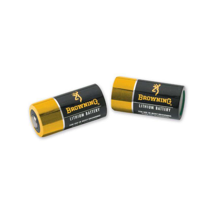 Flashlights&Batteries Browning BRN 3742000    CR123A LITHIUM BATTERIES 2PK