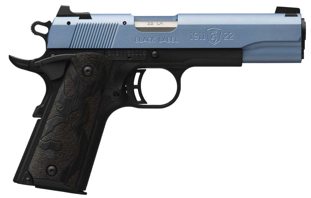 Handguns Browning 4.25" 25ACP BRN 051897490 1911-22  PB FS     22 4.25 10R  BLBK