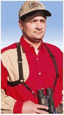 Slings Swivels Burris Ready Series BINOCULAR STRAP NEOPRENE/LEATHER • Model: Ready Series