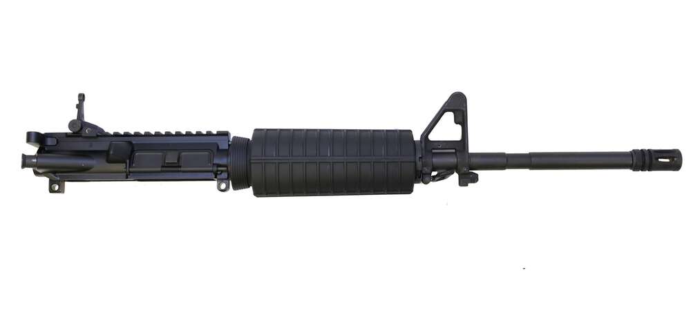 Upper Receivers Conv Kits Bushmaster Patrolman Flat Top A4 Upper 223Rem|5.56NATO M4 PATROLMAN 16" UPPER REC. • FLAT TOP • Model: Patrolman Flat Top A4 Upper