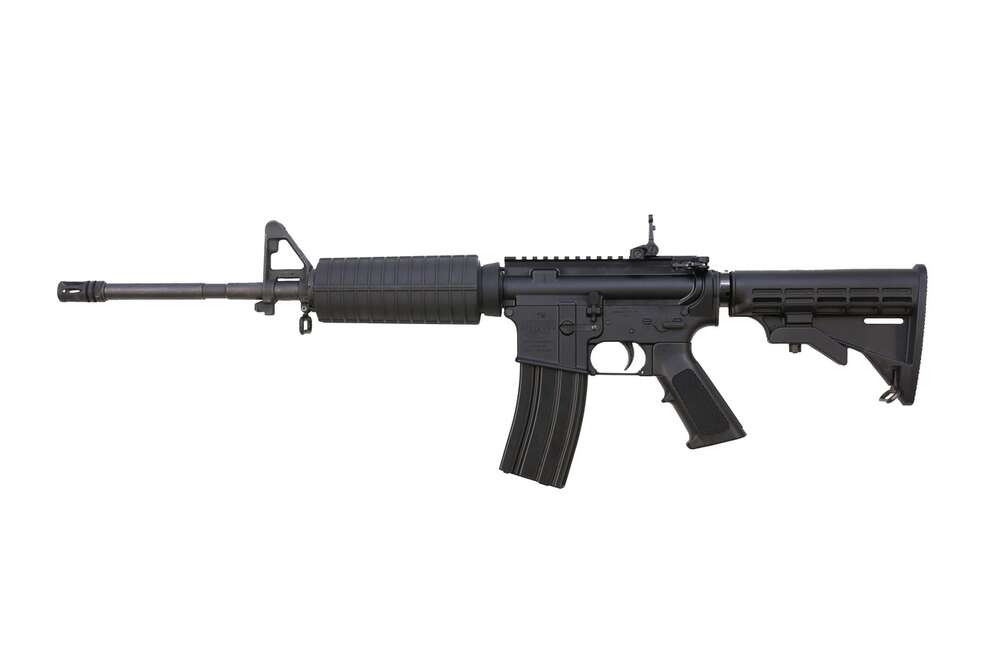 Rifles Long Guns Bushmaster 30+1 223Rem|5.56NATO BUSHM 0010011BLK M4 PATROLMAN FT  556 16" 30R  BLK • Model: 30+1