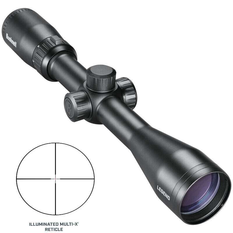 Scopes Bushnell Ready Series Bushnell 3-9x40 Legend Black Riflescope Multi-X illum. Box • Model: Ready Series