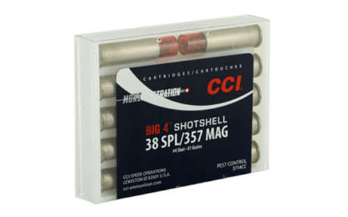 Ammunition CCI Shotshell CCI 38/357 #4 SHOTSHELL10/200 • Model: Shotshell