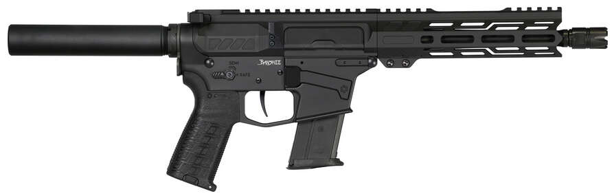 Handguns CMMG ZPAP M85 5.7x28mm CMMG BANSHEE MK57 5.7X28 8 EXT ARMOR BLK • Model: ZPAP M85