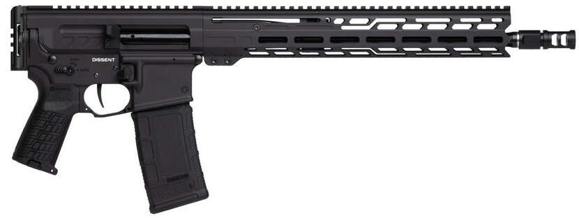 Handguns CMMG Ready Series 223Rem|5.56NATO CMMG Pistol DISSENT Mk4 5.56 14.5in Pinned and Welded Armor Black