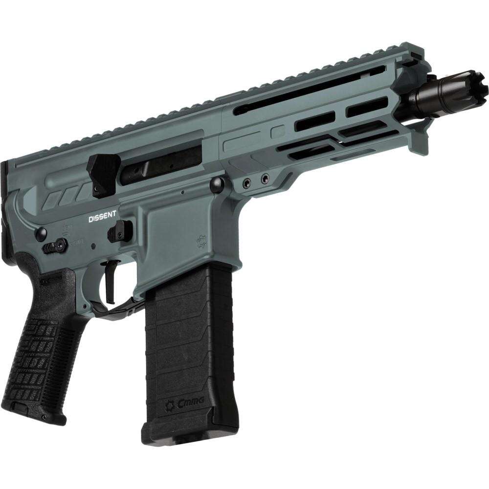 Handguns CMMG 6.50" 5.7x28mm CMMG 54AA847CG   DISSENT MK4  5.7X28 6.5  32R GRN