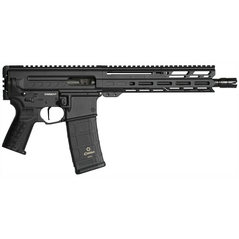 Handguns CMMG 10.50" 9mm CMMG 94A8041AB   DISSENT MK4    9MM 10.5  33R BLK • Model: 10.50"