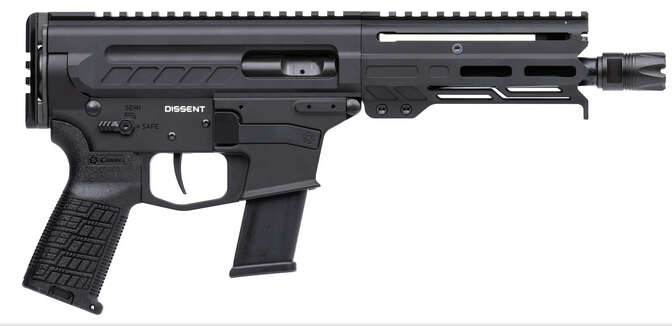 Handguns CMMG 6.50" 45ACP CMMG 45A4C0FAB    DISSENT MKG  45  6.5   ARBLK • Model: 6.50"