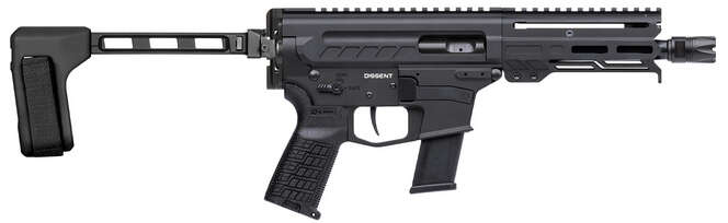 Handguns CMMG 6.50" 45ACP CMMG 45A250F-AB  DISSENT MKG 45ACP   6.5 BRC ARBLK • Model: 6.50"