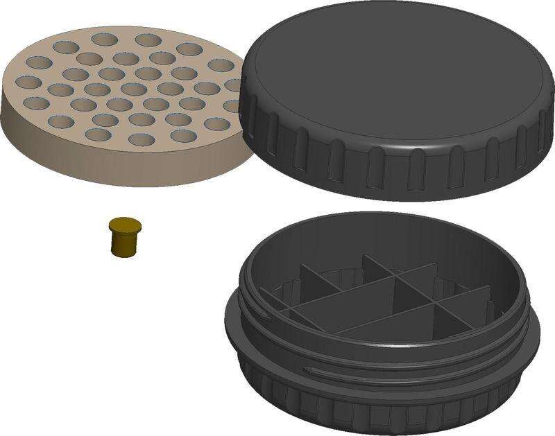 Misc. Accessories CVA Ready Series Primer Pod Storage &bull; Model: Ready Series