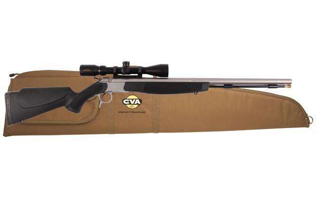 Rifles Long Guns CVA Ready Series 50Caliber OPTIMA V2 SS/BLK .50CAL W/3-9X40