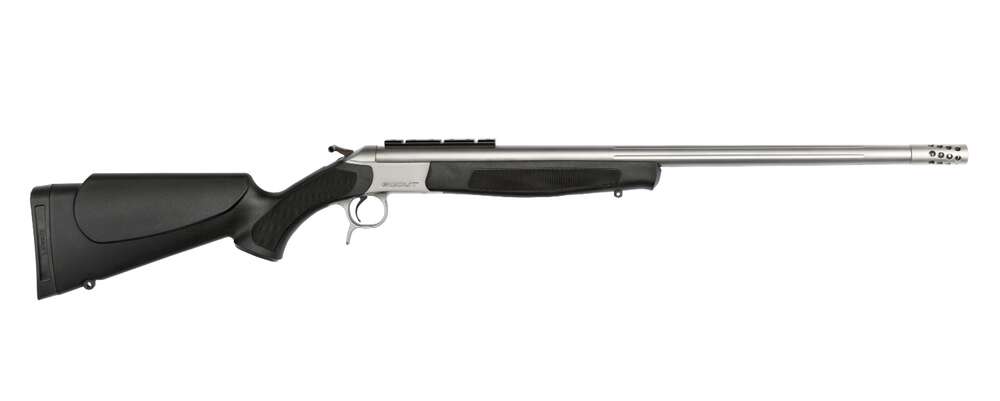 Rifles Long Guns CVA Scout 45 70GOVT CVA SCOUT TD 45-70 25" SS BLK • Model: Scout