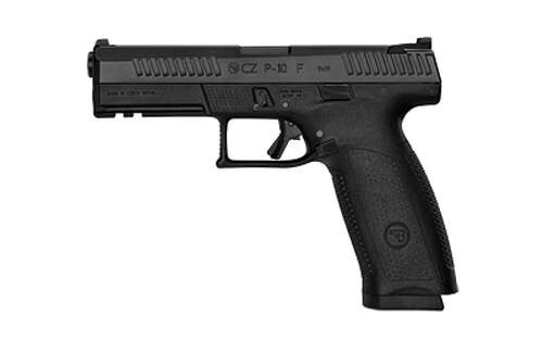 Handguns CZ P 10F 9mm CZ P-10F 9MM 4.5" BLK 10RD OPTIC RDY • Model: P-10F