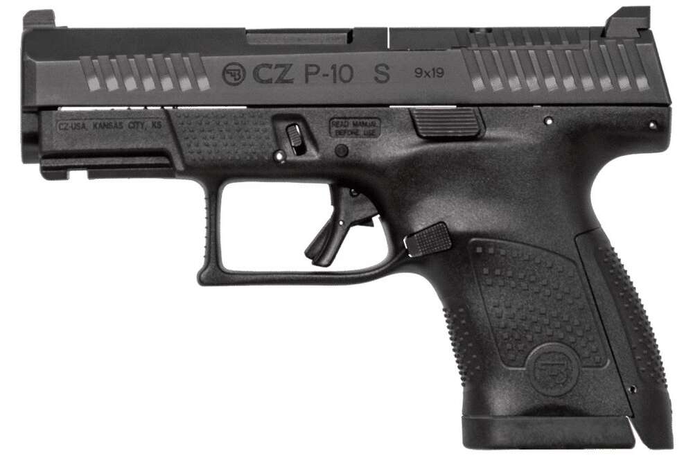 Handguns CZ P 10S 9mm CZ P-10S 9MM 3.5" OR BLK 10RD • Model: P-10S