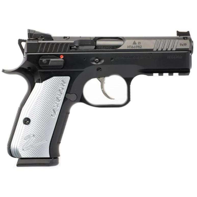 Handguns CZ Shadow 2 9mm CZ SHADOW 2 COMPACT OR 9MM 15RD BLK • Model: Shadow 2