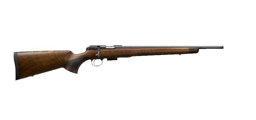 Rifles Long Guns CZ 457 Premium 22LR 457 ROYAL 22LR BL/WD 20.5" TB • 1/2X20 TPI | NO SIGHTS