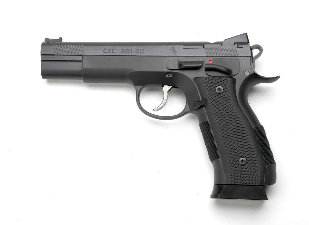 Handguns CZ A01 SD 9mm A01-SD CUSTOM 9MM 4.9" 19+1 OR • 