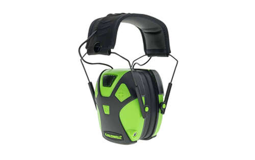 Safety Protection Caldwell E Max CALDWELL E-MAX PRO SM EARMUFF GREEN • Model: E-Max