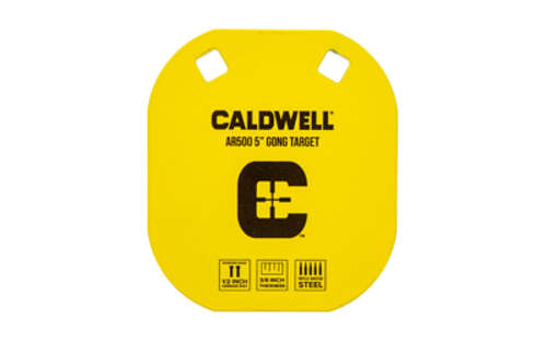 Targets Caldwell AR500 CALDWELL AR500 5" YELLOW • Model: AR500