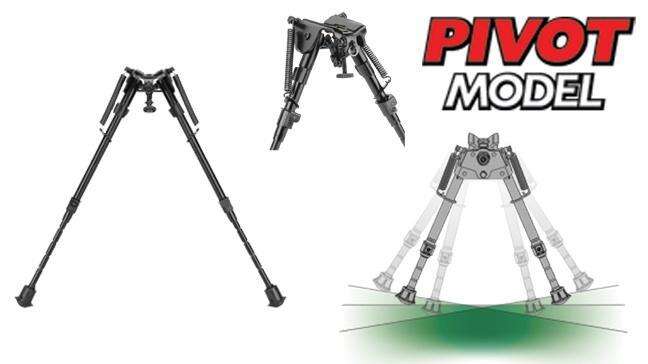 Misc. Accessories Caldwell XLA Pivot Bipod CALDWELL XLA 9"-13" BIPOD - PIVOT • Model: XLA Pivot Bipod