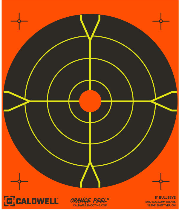 Targets Caldwell CAL TRGT ORANGE 8IN 5PK