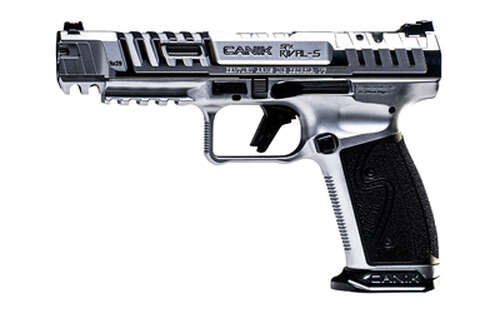 Handguns Canik SFX Rival S 9mm CANIK SFX RIVAL-S 9MM 18RD CHROME • Model: SFX Rival-S