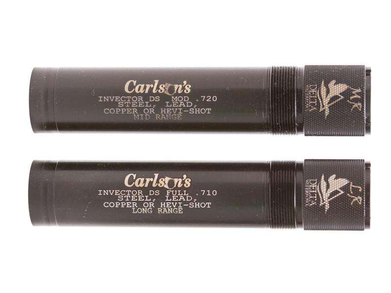 Barrels Choke Tubes Carlsons Ready Series CARLSONS DELTA WATERFOWL 12GA 2 PK (MR & LR): BROWNING INVECTOR DS