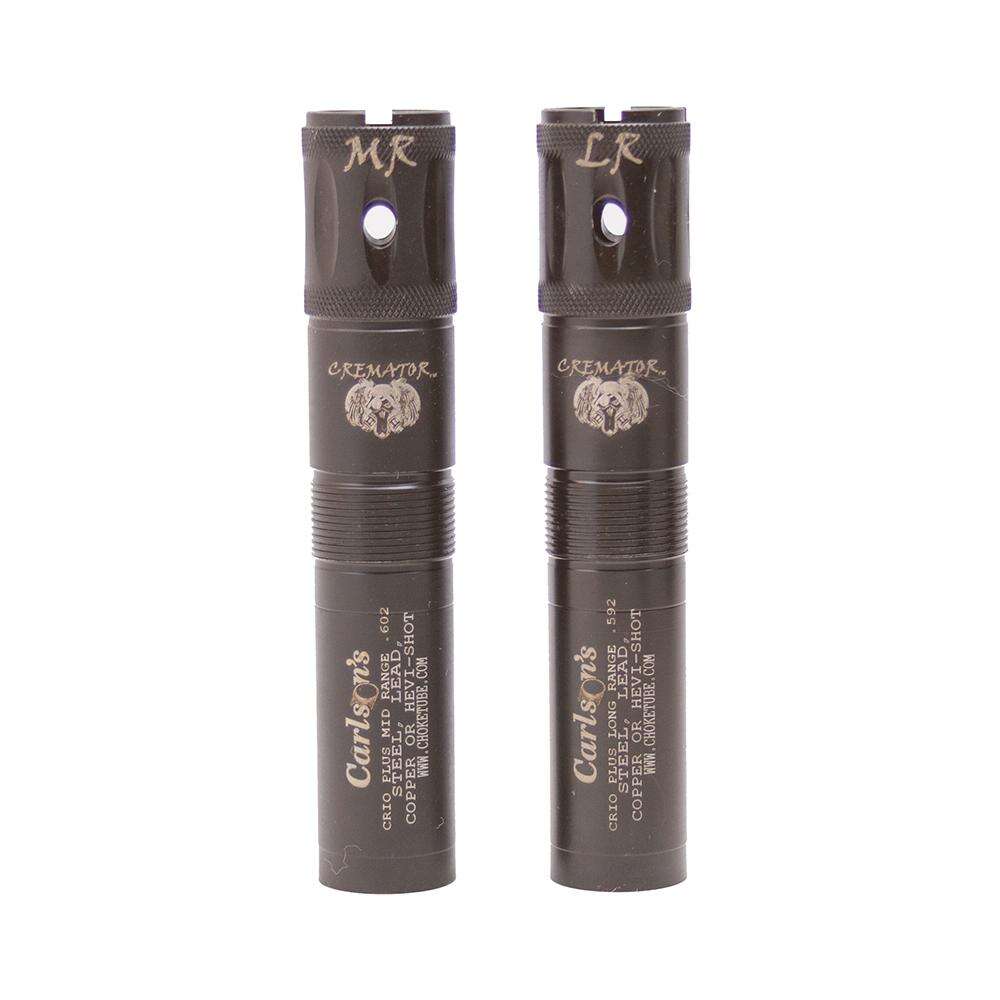 Barrels Choke Tubes Carlsons Ready Series CARLSONS CREMATOR PORTED 20GA BENELLI CRIO/CRIO PLUS 2 PK (MR & LR)