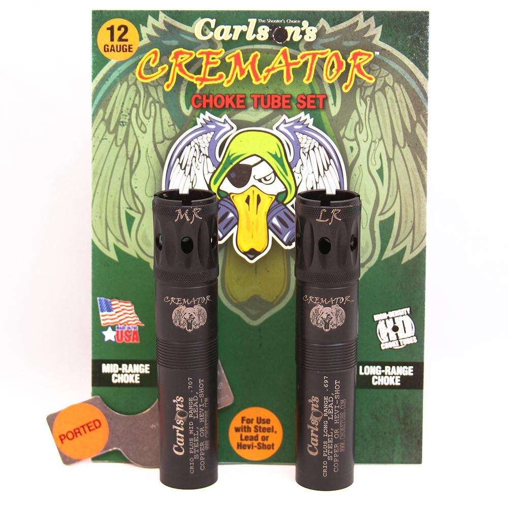 Barrels Choke Tubes Carlsons Ready Series CARLSONS CREMATOR PORTED BENELLI CRIO/CRIO PLUS 2 PK (MR & LR) • Model: Ready Series