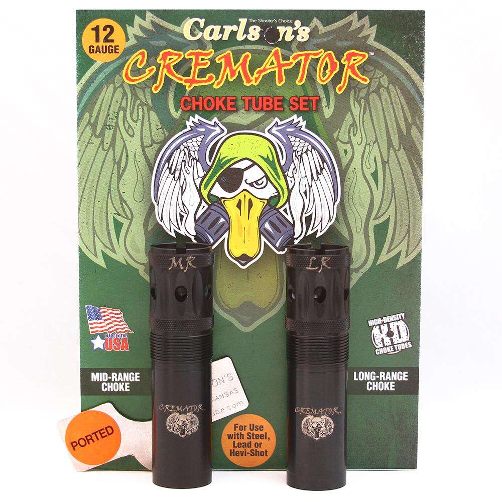 Barrels Choke Tubes Carlsons Ready Series CARLSONS CREMATOR PORTED BERETTA/BENELLI MOBIL 2 PK (MR & LR) • Model: Ready Series