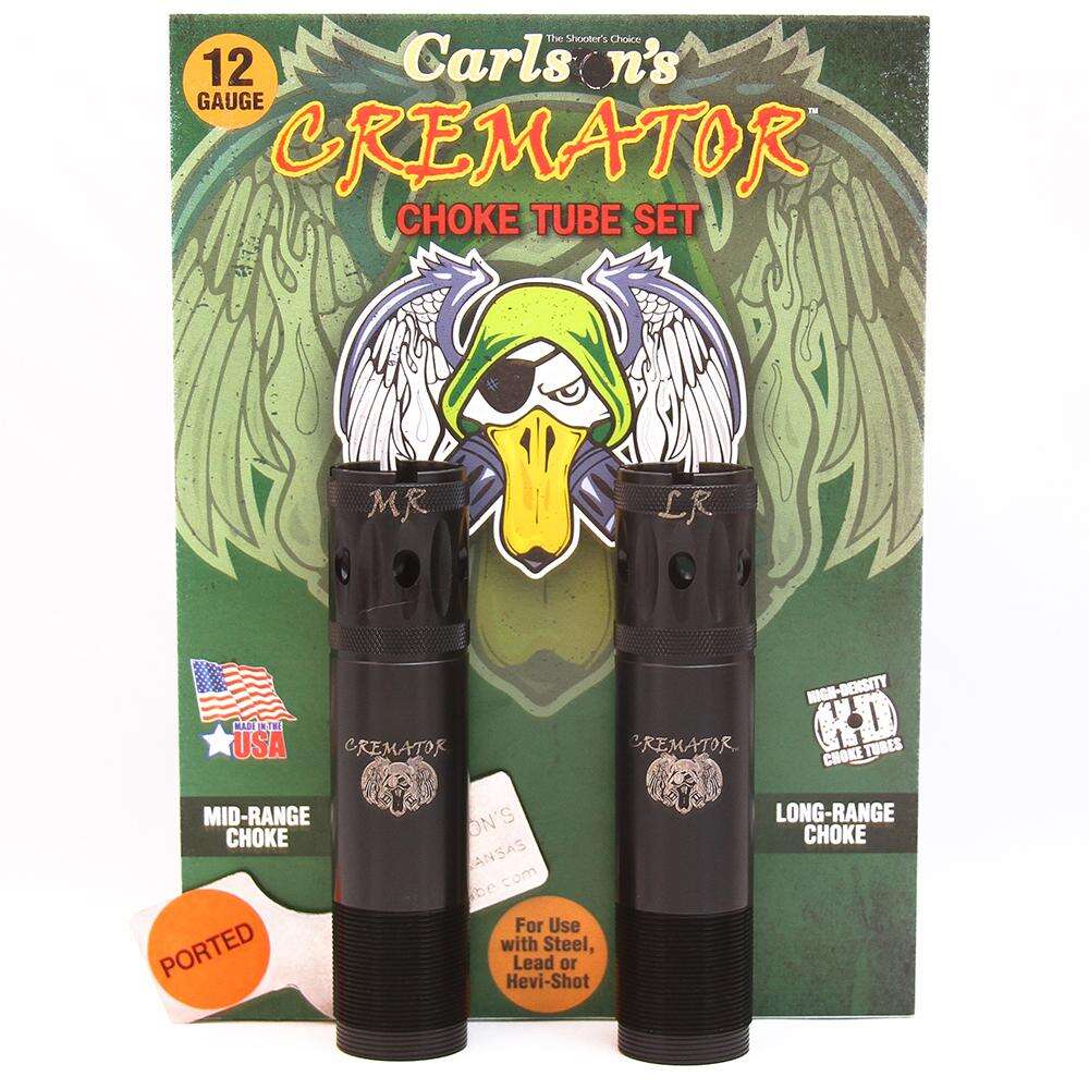 Barrels Choke Tubes Carlsons Ready Series CARLSONS CREMATOR PORTED BROWNING INVECTOR PLUS 2 PK (MR & LR) • Model: Ready Series